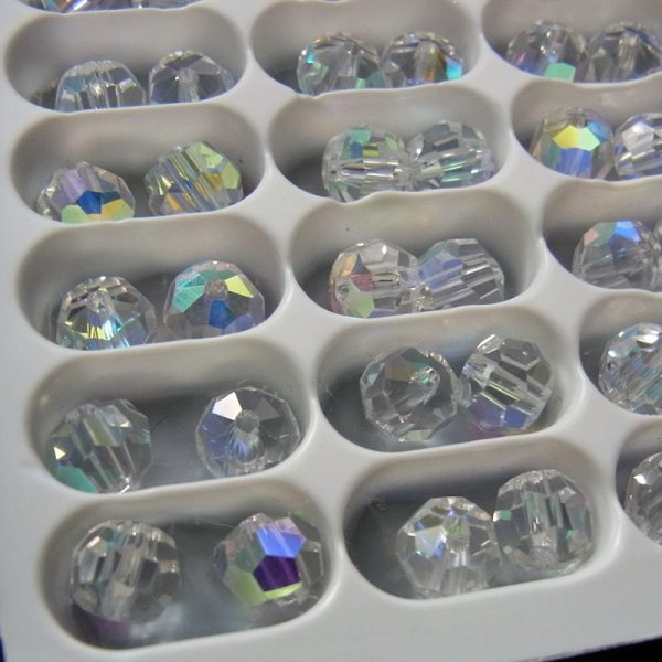 画像4: アスフォー（アスフール　ASFOUR)　クリスタル1502 8mm クリスタルAB (4)