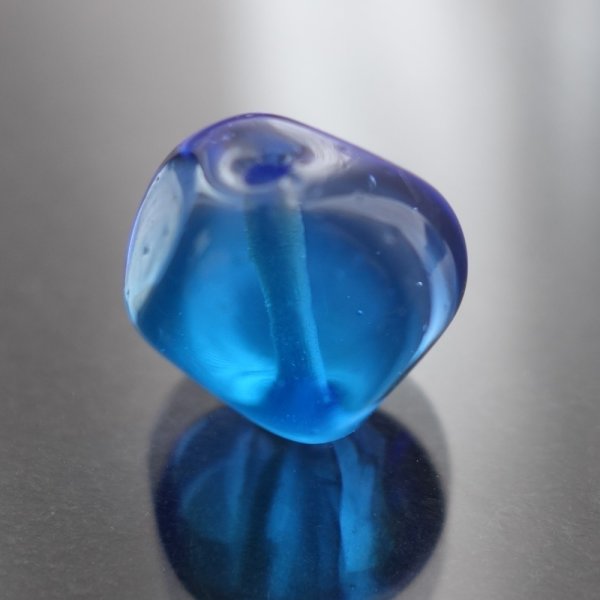 画像5: 手作りベネチアンビーズ　ブルーmix (5)