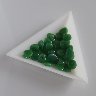 画像1: ジャパンヴィンテージビーズ さざれ グリーン 10g