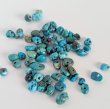 画像2: 天然ターコイズ さざれビーズ　10g/30gセット   非染め (2)