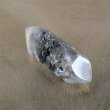 画像1: ブラックルチルクォーツビーズ f  34×13mm 横穴 (1)